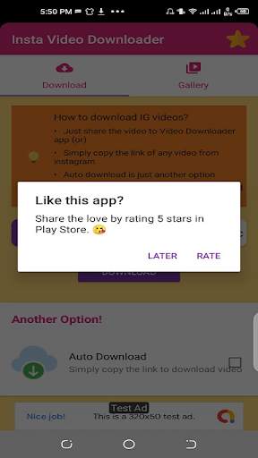 Video downloader for Instagram screenshot 2
