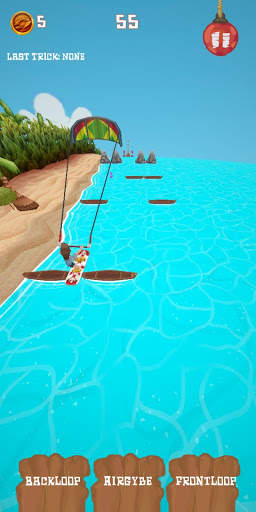 Kite Game - Daredevil Dan Flexifoil Kitesurf Sport screenshot 2