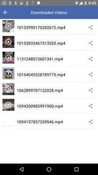 Video Downloader for Facebook screenshot 2
