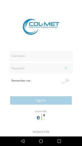 Mobile Portal for Col-Met screenshot 1