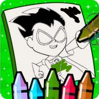 Teen Coloring Titans go