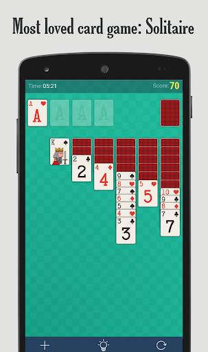Пасьянс Solitaire скриншот 1