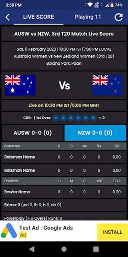 I.P.L Live Cricket Score screenshot 2
