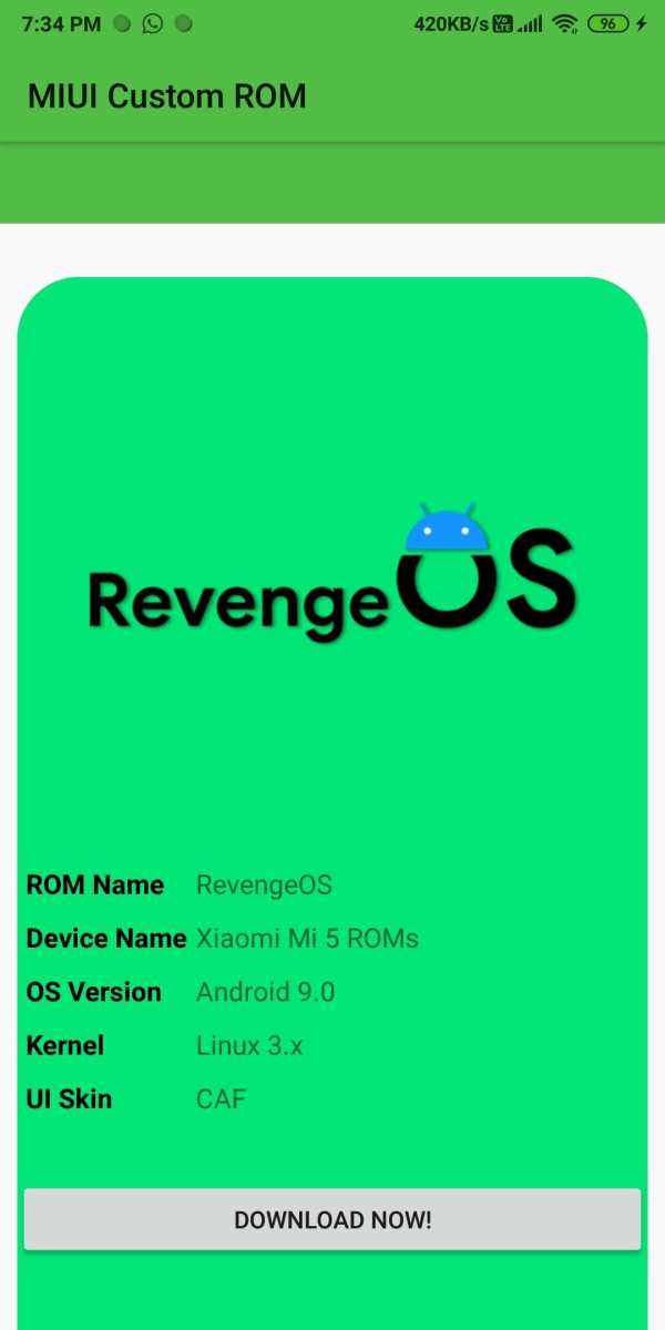 MIUI Custom ROM screenshot 4