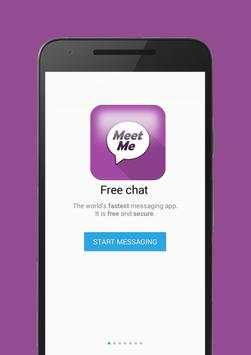 Free MeetMe Chat Messenger screenshot 1