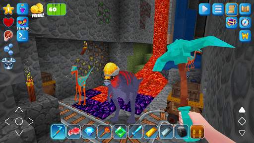 JurassicCraft: Free Block Build & Survival Craft screenshot 10