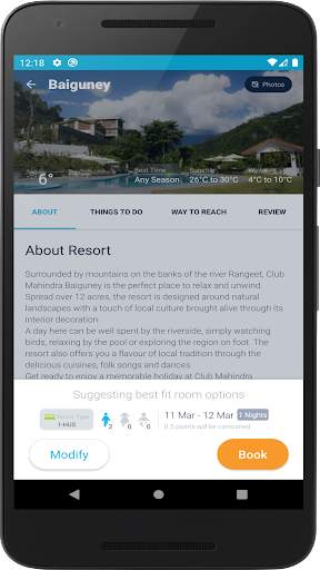 Club Mahindra screenshot 2