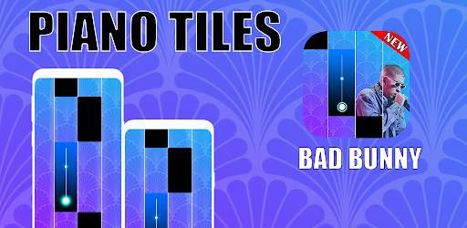 🎹 Bad Bunny Piano Tiles screenshot 1