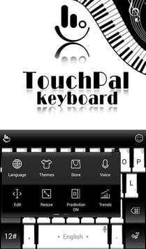 Black&White Piano Theme screenshot 2
