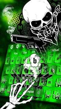 Gun Ghost Skull Keyboard screenshot 2