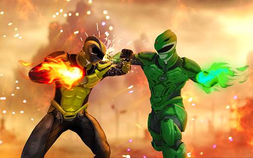Hero Dino Fight Ninja Warrior screenshot 2