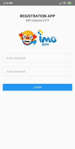 IMO Registration screenshot 1