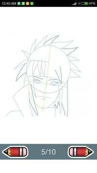 How To Draw Naruto Characters screenshot 4