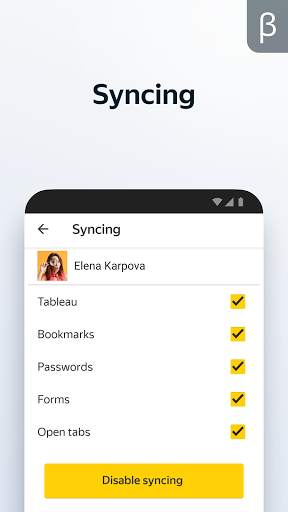 Yandex Browser (beta) 7 تصوير الشاشة