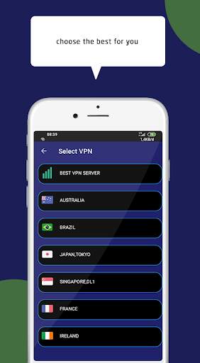 SpeedVPN - Free unlimited VPN Proxy screenshot 4