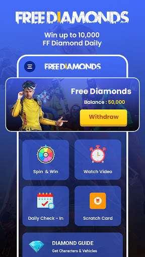Free Diamond For FF - Win Free Diamond Fire screenshot 2