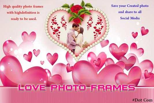 Love Photo Frame : Love Couple Photo Editor screenshot 1