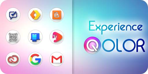 Icon Pack - Qolor 3 تصوير الشاشة