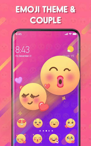 Cute Funny Emoji Themes screenshot 4