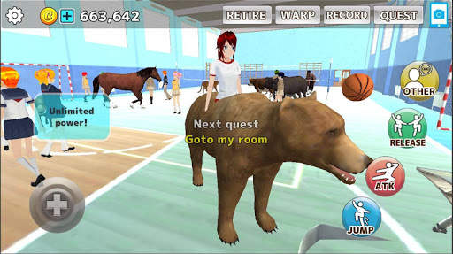 Animal School Simulator. girls and animal life screenshot 1