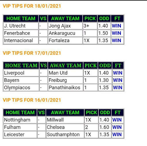 2  DAILY WIN ODDS screenshot 1