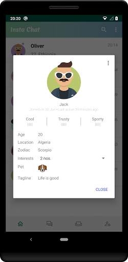 InstaChat Messenger (No Login) screenshot 2