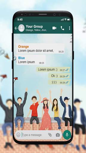 Wallpapers for WhatsApp Chat screenshot 2