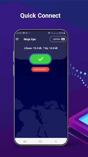 Ninja VPN screenshot 1