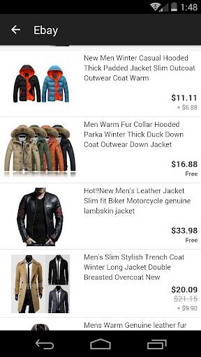 Online Jackets Shopping USA screenshot 1
