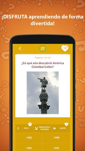 Trivia quiz de historia screenshot 8