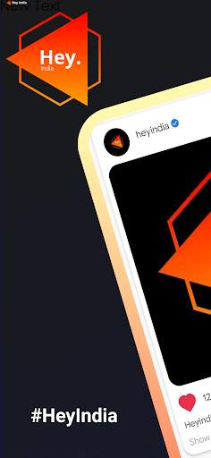 Hey India - Indian Social Media App screenshot 1