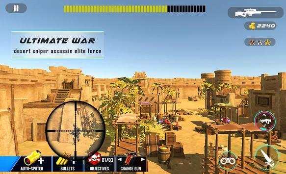Desert Sniper Commando Battle screenshot 3