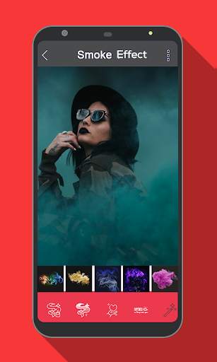 Smoke Photo Effect screenshot 2