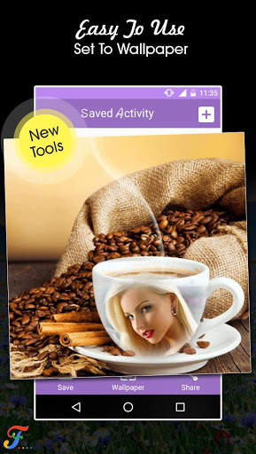 Coffee Cup Photo Frame screenshot 5
