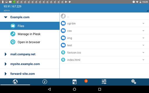 Plesk Mobile screenshot 9