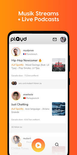 playd – Radio, Live Podcast & Music Streams screenshot 1
