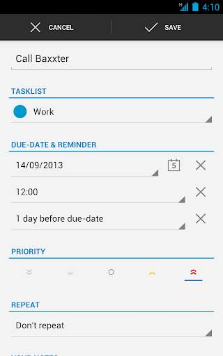 Business Tasks скриншот 4