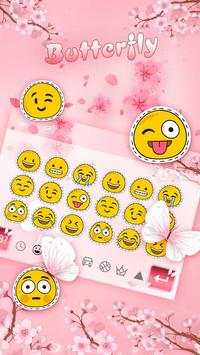 Girly Pink Keyboard Theme screenshot 3