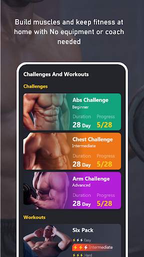 Home Workout --  No Equipment(Abs & Arm workout) screenshot 2