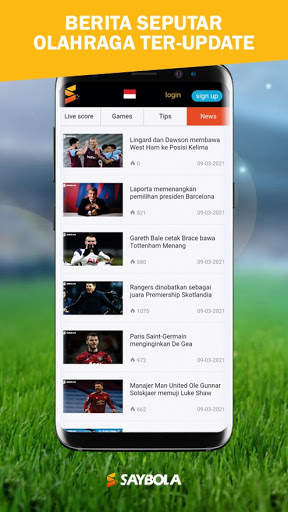 Saybola – Live Score Dan Kuis Sepak Bola screenshot 7
