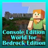 Console Edition World train guide map for MCPE logo
