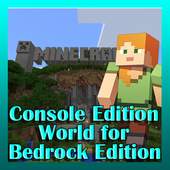 Console Edition World train guide map for MCPE 1.0