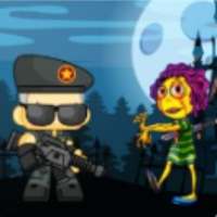 ZOMBIE SHOOTER 2D - Stupid Zombies Shooter Games logo