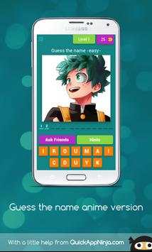 Guess the name anime version screenshot 1