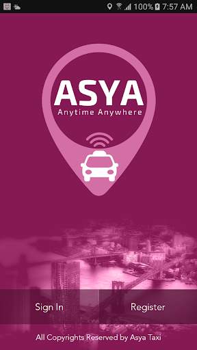 AsyaTaxi - Car Booking App screenshot 2
