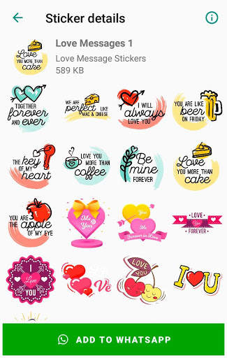 Love Stickers for WhatsApp - WAStickerApps ❤️❤️❤️ screenshot 4