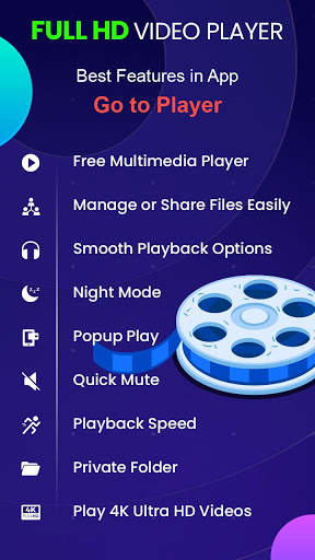 Video Player All Format - Full HD Video Player 5 تصوير الشاشة