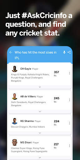 ESPNCricinfo - Live Cricket Sc screenshot 4