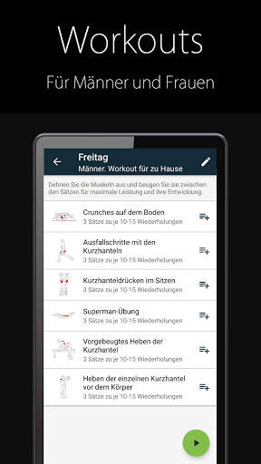 Fitnesstrainer FitProSport screenshot 6
