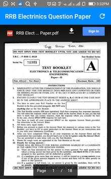 Previous Year Question Papers - Railway Engineer скриншот 3